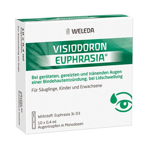 VISIODORON Euphrasia Augentropfen* 10x0,4 ml