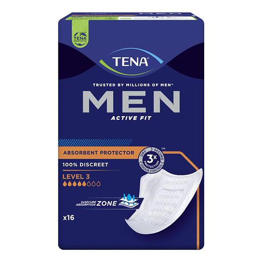 TENA MEN Active Fit Level 3 Inkontinenz Einlagen 6x16 St