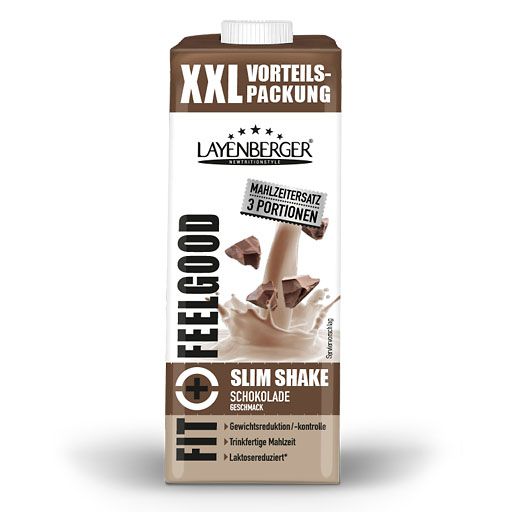 LAYENBERGER Fit+Feelgood Slim Shake Schokolade XXL 990 ml