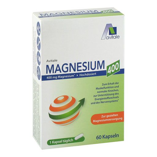 MAGNESIUM 400 mg Kapseln 60 St  