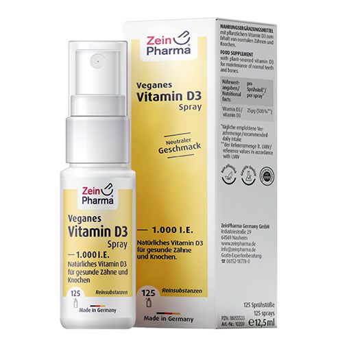 VEGANES Vitamin D3 Spray 1000 I. E. 12,5 ml