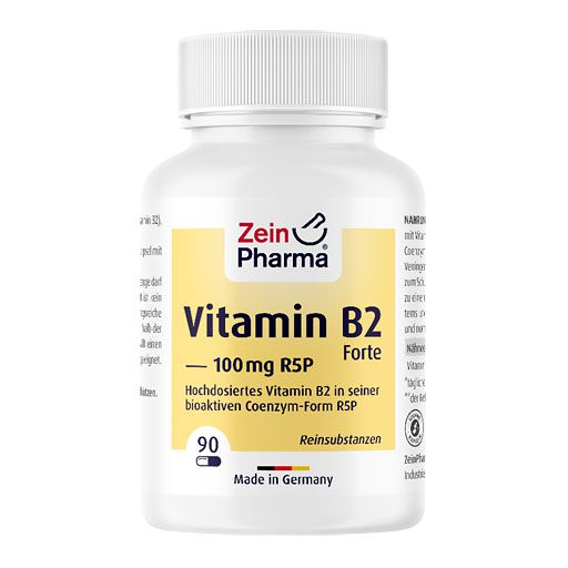 VITAMIN B2 FORTE 100 mg bioaktives R5P Kapseln 90 St  