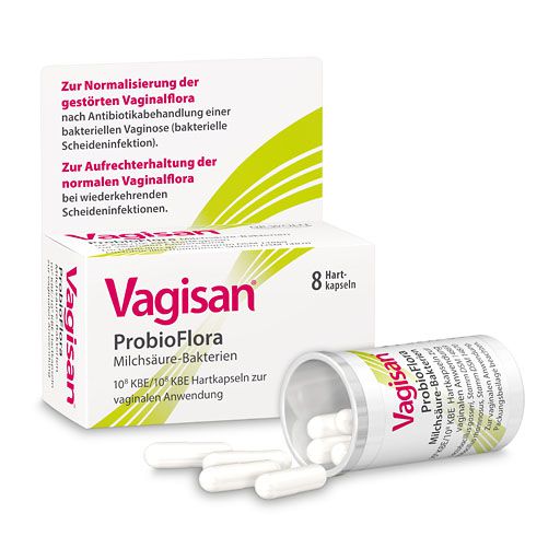 VAGISAN ProbioFlora Milchsäure-Bakter. Vaginalkaps.* 8 St