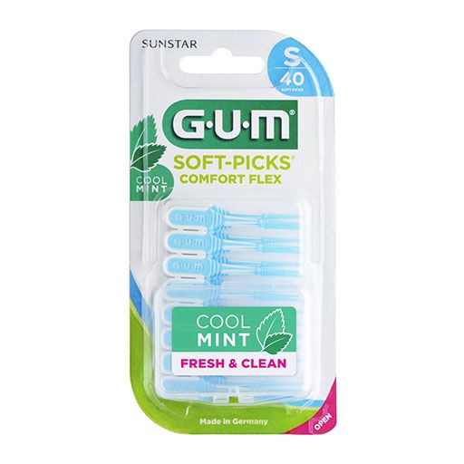 GUM Soft-Picks Comfort Flex mint small 40 St