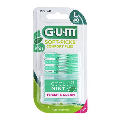 GUM Soft-Picks Comfort Flex mint large 40 St