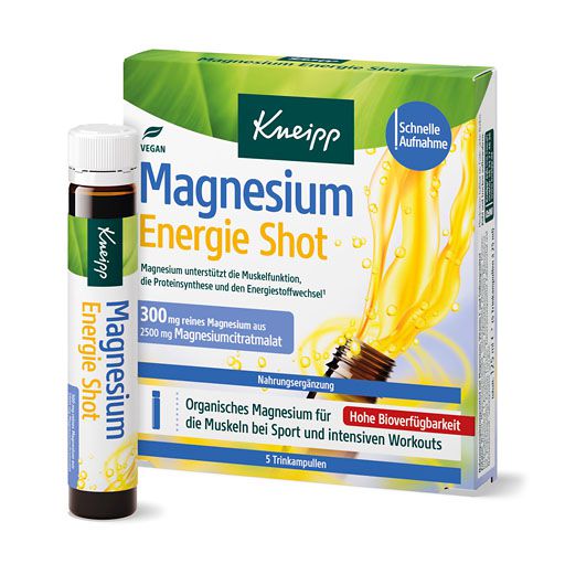 KNEIPP Magnesium Energie Shot Trinkampullen 5x25 ml
