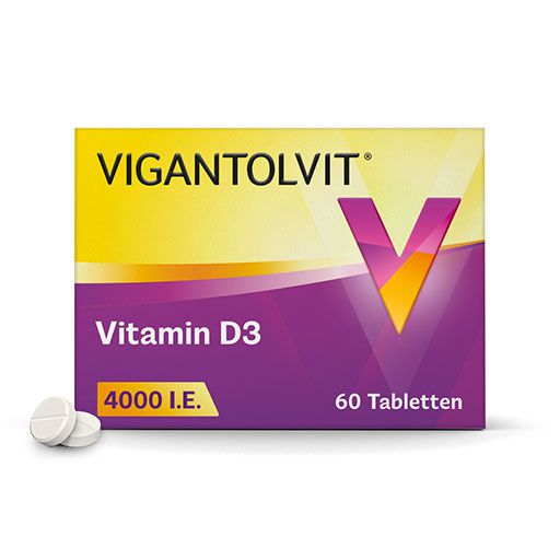 VIGANTOLVIT 4000 I. E. Vitamin D3 Tabletten 60 St