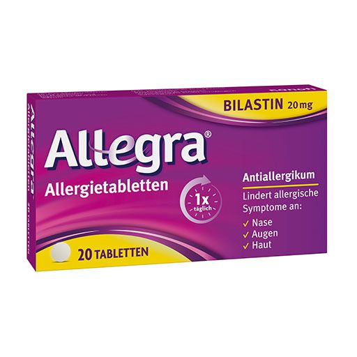 ALLEGRA Allergietabletten 20 mg Tabletten* 20 St