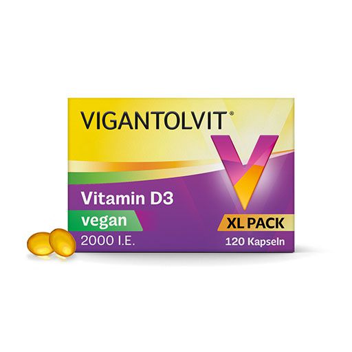 VIGANTOLVIT 2000 I. E. Vitamin D3 vegan Weichkaps. 120 St  