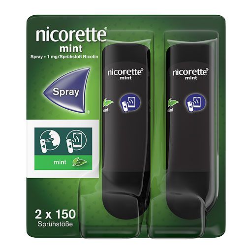 nicorette® Mint Spray 1 mg/Sprühstoß NFC* 2 St