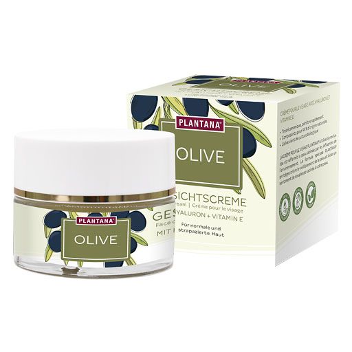 PLANTANA Olive Gesichtscreme Hyaluron & Vitamin-E 50 ml