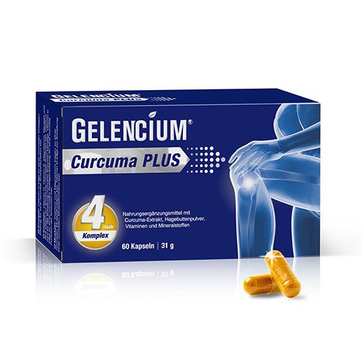 GELENCIUM Curcuma Plus hochdosiert m. Vit. C Kapseln 60 St