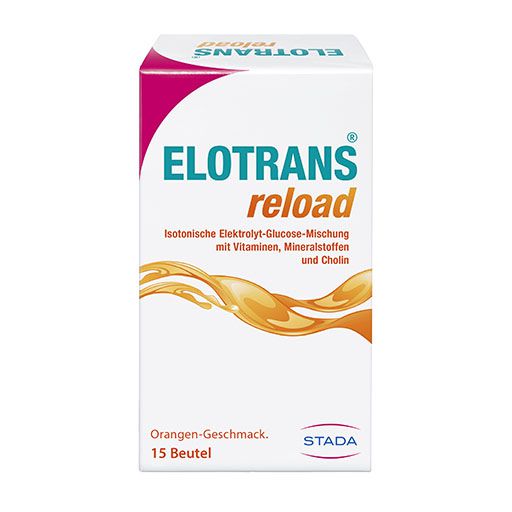 ELOTRANS reload Elektrolyt-Pulver mit Vitaminen 15x7,57 g