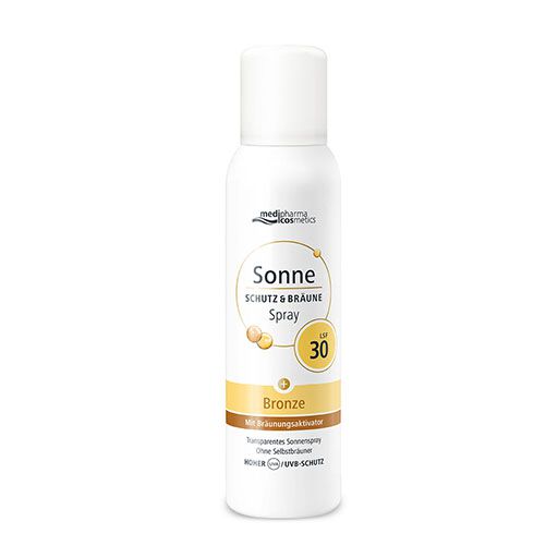SONNE SCHUTZ & Bräune Spray bronze LSF 30 150 ml