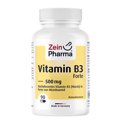 VITAMIN B3 FORTE Niacin 500 mg Kapseln 90 St  