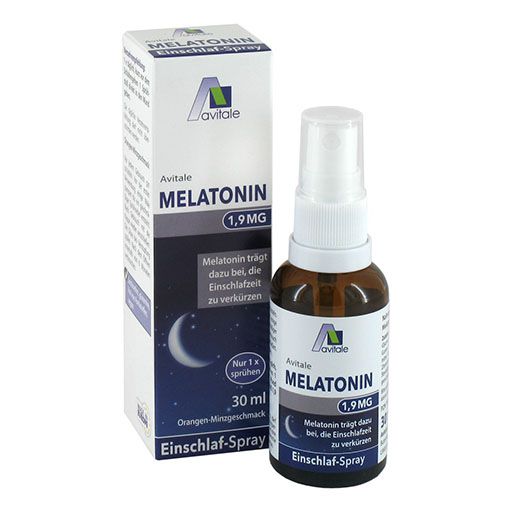 MELATONIN 1,9 mg Einschlaf-Spray 30 ml