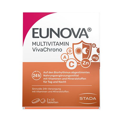 EUNOVA VivaChrono Multivitamin-Tabletten SD DE 2x10 St