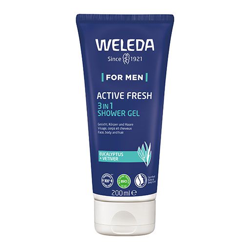 WELEDA for Men Active Fresh 3in1 Shower Gel 200 ml
