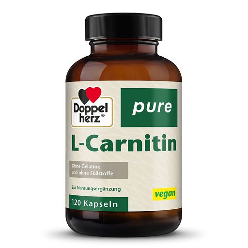 DOPPELHERZ L-Carnitin pure Kapseln 120 St  