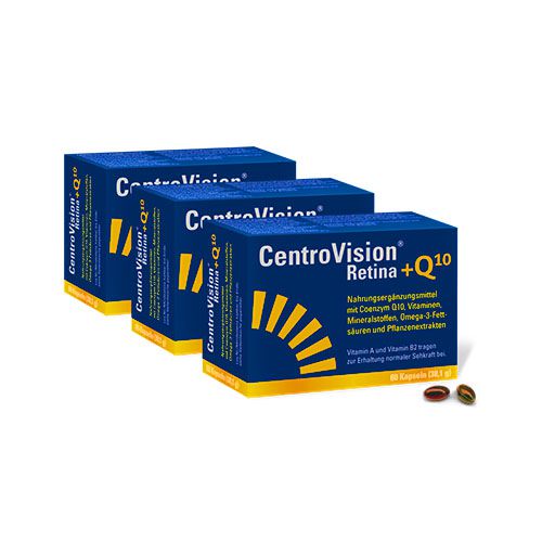 CENTROVISION Retina+Q10 Kapseln 180 St  