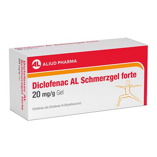 DICLOFENAC AL Schmerzgel forte 20 mg/g* 180 g