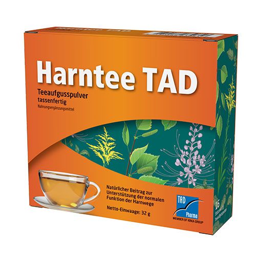 HARNTEE TAD Sticks Teeaufgusspulver 16x2 g