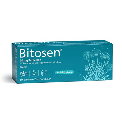 BITOSEN 20 mg Allergie- & Heuschnupfen-Tabletten* 50 St