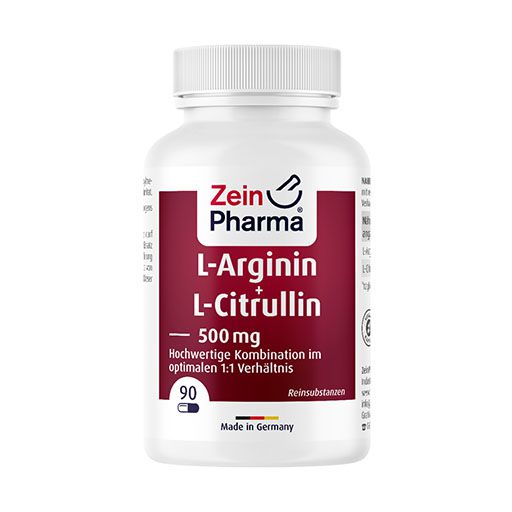 L-ARGININ & L-CITRULLIN 500 mg Kapseln 90 St