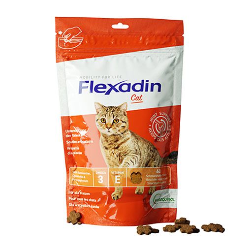 FLEXADIN Cat Chews Erg.-Futtermittel f. Katzen 1x60 St