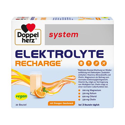 DOPPELHERZ Elektrolyte Recharge system Granulat 20 St  