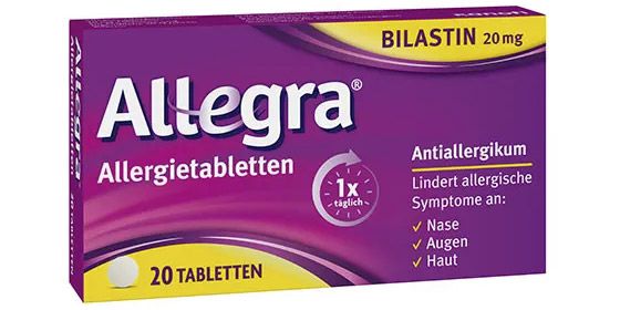 ALLEGRA Allergietabletten 20 mg Tabletten* 20 St