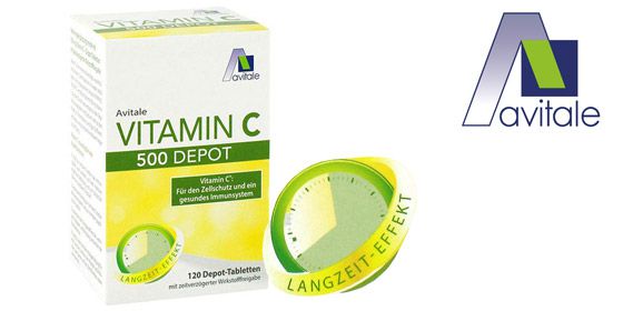 VITAMIN C 500 mg Depot Tabletten 120 St  