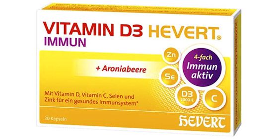 VITAMIN D3 HEVERT Immun Kapseln 30 St  